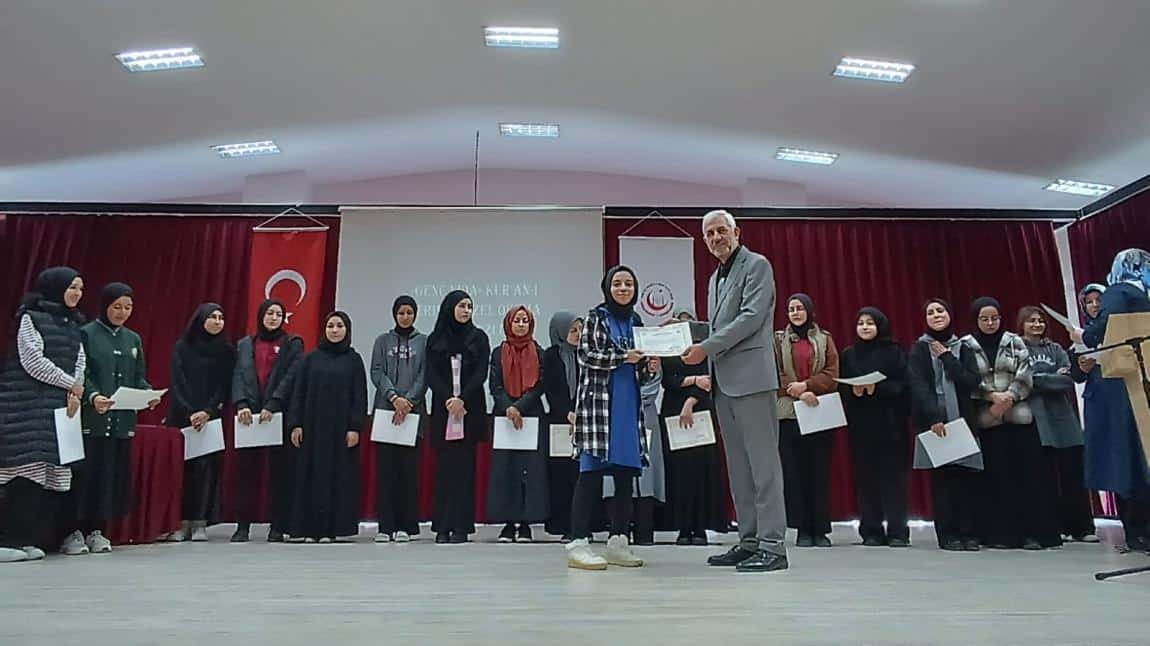 Genç Nida Kur'an-ı Kerimi Güzel Okuma ve Hafızlık Yarışması İl Finali  